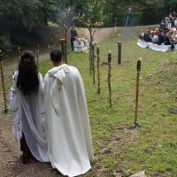 Einmarsch des Brautpaares