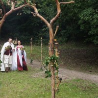 Einmarsch des Brautpaares