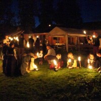 Ende des Fackeltanzes