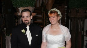 Das Brautpaar Jennifer und Till